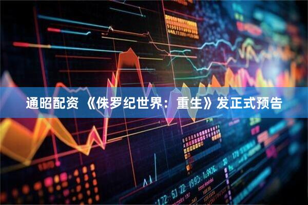 通昭配资 《侏罗纪世界：重生》发正式预告